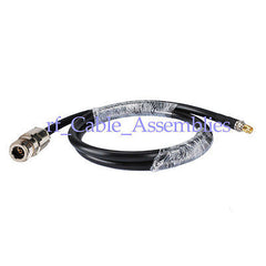Superbat WLAN cable 5 ft clamp N Jack female to SMA male RF Pigtail cable KSR400 1.5M