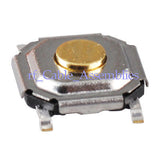 Superbat 100pcs 4*4*1.5MM smc surface mount micro switches 4 pins waterproof