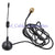 Antenne 433 MHz, 3 dBi RP SMA Stecker gerade mit Magnetfuß mit 1,5 m