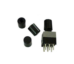 200pcs Round Shape 6 * 7 caps for 7x7, 8x8, 8.5x8.5mm push switch Self-locking