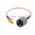 Superbat N male to RP-SMA female nut bulkhead pigtail cable RG316 for 3G WIFI antenna