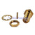 SMA Solder Jack Bulkhead connector for .086'' Cable