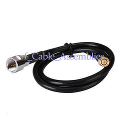 Superbat 10pcs FME male to RP-SMA male female pin RF pigtail Cable RG58 adapter connector