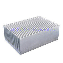 Superbat 100x69x36mm High Fan Aluminum radiator Heat Sink for LED and Power IC Transistor
