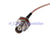 Superbat SSMB female right angle to TNC jack adapter pigtail cable RG316 15cm for wifi