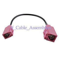 Superbat Fakra H Buchse auf Buchse gerade Pigtail Kabel RG174 Funkfernbedienung