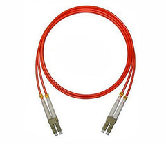 2pcs LC to LC FIBER OPTIC CABLE, MM, Multimode Duplex UPC 1m