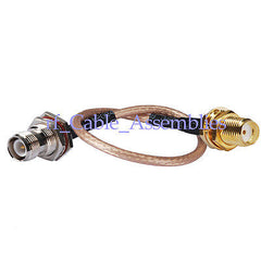 Superbat RP-TNC female male pin to SMA female RF pigtail Cable RG316 for wifi antenna