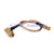 Superbat SMA plug male right angle to MCX Jack female pigtail cable RG316 15cm for wifi