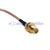 Superbat Universal Fakra Jack  Z  to SMA Jack pigtail Cable