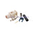 Superbat Fakra  B  crimp Plug RF connector white /9001 Radio With Phantom supply long