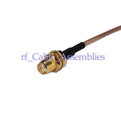 RG316 SMA Female To MMCX Male Coaxial RF Pigtail Cable