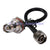Superbat N male plug to RP-TNC female bulkhead O-ring straight pigtail cable RG58 wifi