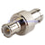 Superbat 10pcs BNC Plug male to Jack female Quick Push-on Straight RF Adapter connector