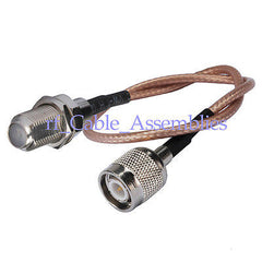 Superbat TNC to F Cables & Adapters Ham Radio Shortwave Antenna