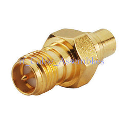 10 stücke RP SMA weibliche jack stecker auf MCX weibliche adapter RF stecker konverter WiFi