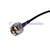 Superbat SMA male plug to UHF PL-259 male plug RF pigtail cable RG174 for Ham Radio Wifi
