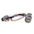 Superbat BNC female Jack bulkhead to BNC plug right angle cable RG316 for wifi antenna