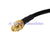 Superbat RP-SMA female bulkhead to RP-SMA male plug RF pigtail coax cable KSR195 1M 3ft