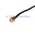 Superbat RF pigtail RP-SMA Plug (female) to MMCX plug male right angle cable RG174