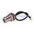 Superbat N female bulkhead to MMCX male right angle Jumper pigtail cable RG174