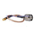 Superbat TNC plug male to MC-Card plug right angle RA pigtail cable for Option Wireless