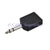 6.3mm 1/4  Y Splitter STEREO Plug male to 2x6.35mm Jack female Audio/Guitar/PA