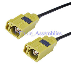 Radio mit IF Kabel Fakra K Buchse auf Buchse Adapter