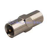 10X FME Plug to FME Plug male Straight RF Adapter connector coaxial coupler new
