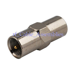 10X FME Plug to FME Plug male Straight RF Adapter connector coaxial coupler new