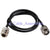 Superbat N female to RP-TNC male pigtail cable RG58 0.5M