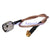 Superbat TNC plug male to MMCX male right angle RF pigtail Coax cable RG316 for wireless