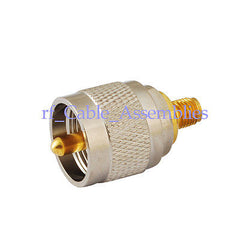 RF CONNECTOR adapter SMA Jack to UHF Plug straight
