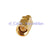 SMA-MCX adapter SMA Plug to MCX Jack straight connector Goldplated