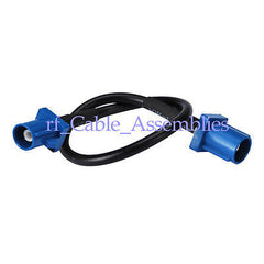 Superbat GPS Navi antenna cable Fakra  C  Plug to Plug adapter
