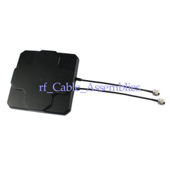 Dual Polarized Outdoor Panel Antenna 18dBi 4G LTE 2x N Connector;21 x 21 x 2.5cm