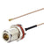 Superbat wlaniot N Type Female Pigtail Cable (6" RG178 for PCI WiFi Card Wireless Router Gateway External Antenna etc.
