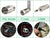 Superbat FM Telescopic Antenna Kit 75 Unbal F Type Connector DAB Radio Replacement Antenna for TV AM FM Radio Stereo Receiver Bose Wave etc.