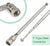 Superbat FM Telescopic Antenna Kit 75 Unbal F Type Connector DAB Radio Replacement Antenna for TV AM FM Radio Stereo Receiver Bose Wave etc.