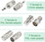 Superbat FM Telescopic Antenna Kit 75 Unbal F Type Connector DAB Radio Replacement Antenna for TV AM FM Radio Stereo Receiver Bose Wave etc.