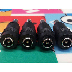 10pcs DC Power Adapter Connector 5.5x2.1 Female plug to 5.5x2.5 Male ASUS LENOVO