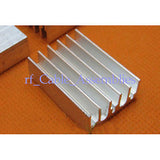 2pcs High Quality 10x30x22mm Aluminum Heat Sink CPU Computer Router Heat Sink