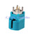 Superbat HSD RF Connector  Z Water Blue Jack Female Vertical PCB mount RF connector