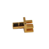 SMB Female thru hole Jack PCB Mount straight RF Connector Gold-plated