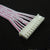 10pcs White& Red Flexible Flat Cable XH2.54MM 10cm Double-end TERMINAL,0.8~1.6mm