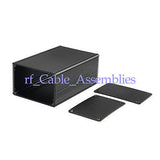 New Aluminum Box Enclosure Case Project electronic black DIY-100*66*43MM(L*W*H)