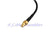 Superbat SMA male plug to SMC female (male pin) Pigtail coax cable RG174 15cm