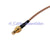 Superbat BNC male plug to SMB male straight crimp RG316 cable jumper pigtail 15cm