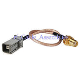 Superbat GPS/GSM antenna adapter cable SMA female to GT5-1S HSR cable RG316 for Mercedes