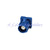 Superbat Fakra Plug End Launch PCB mount straight Blue for GPS telematics or navigation